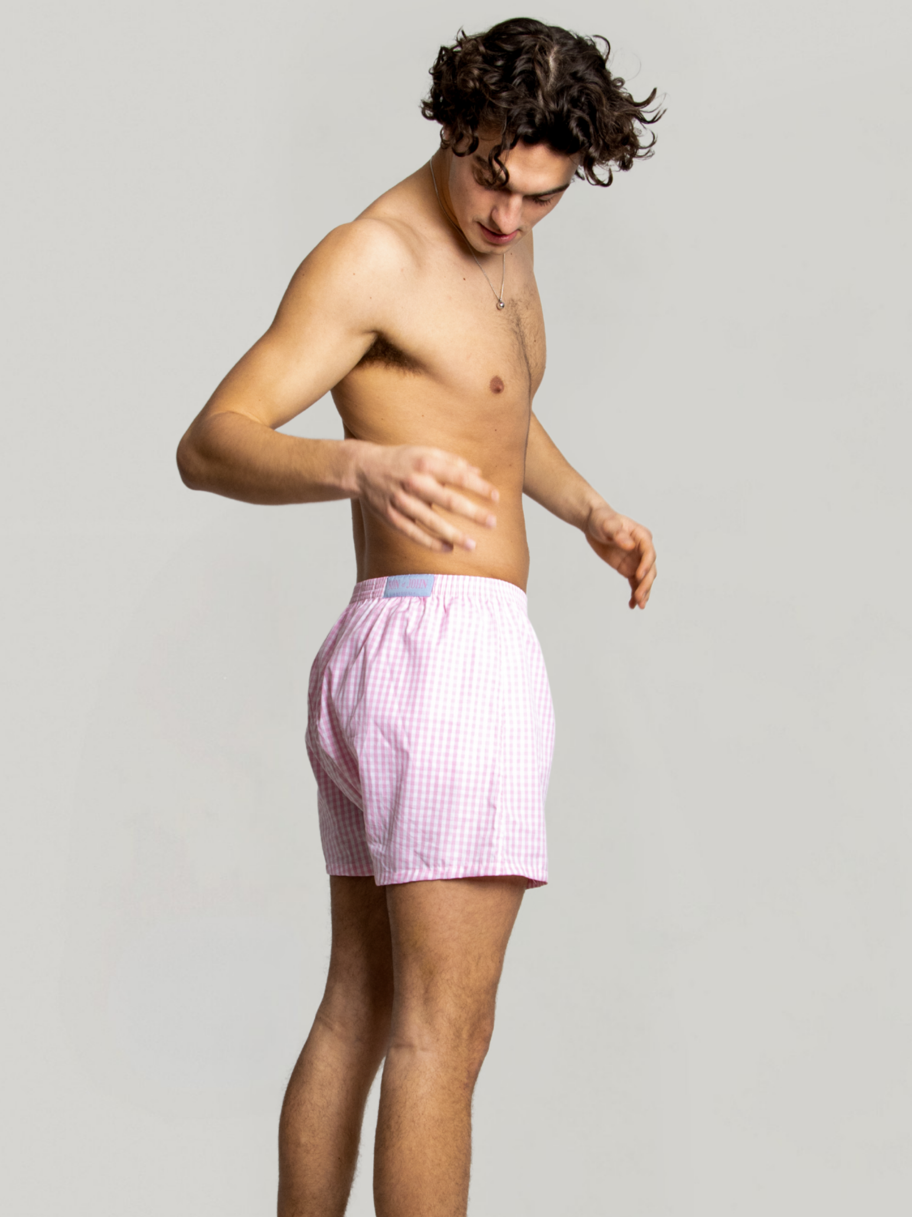 2-pack | Pink Gingham