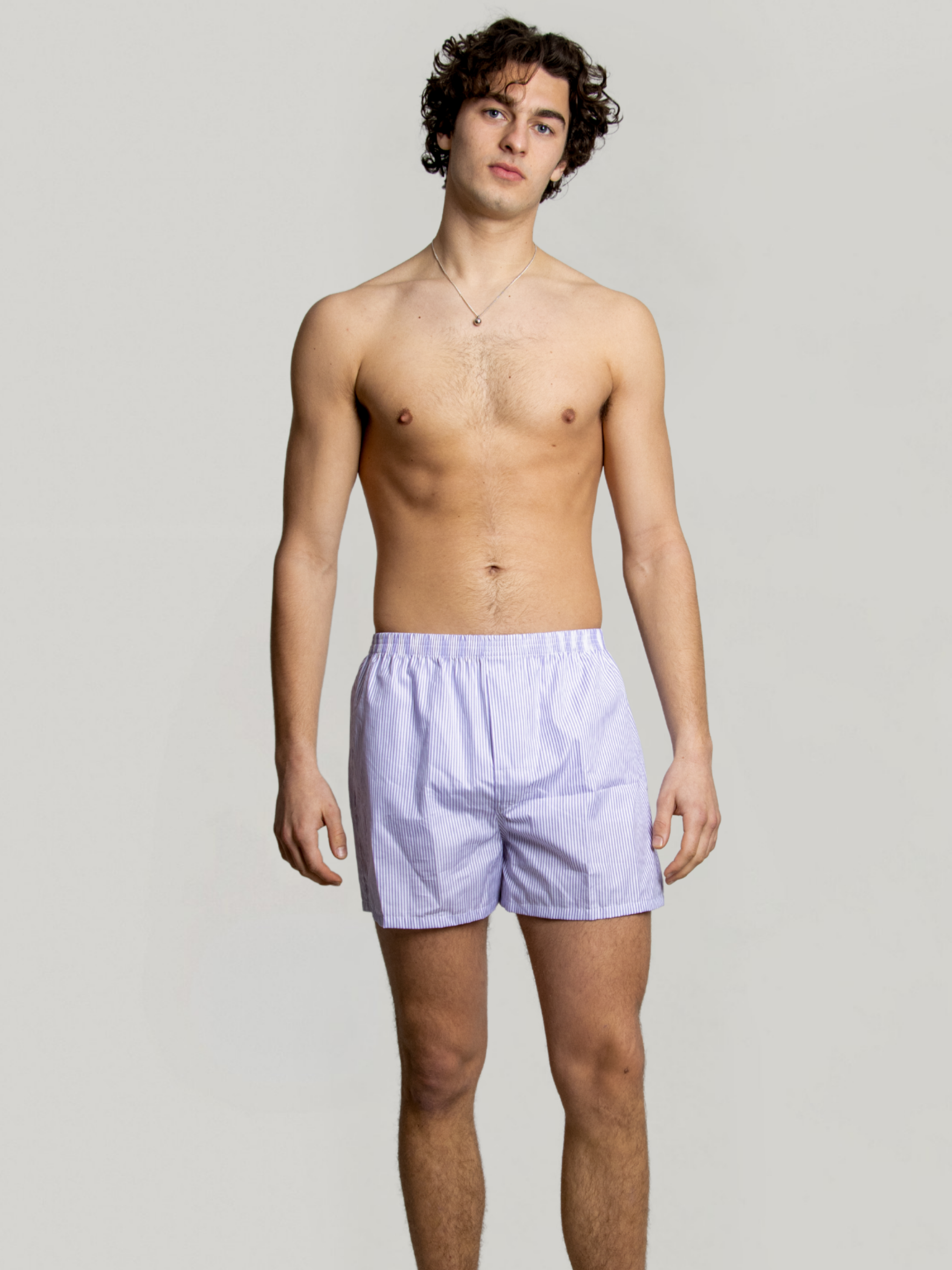 2-pack | Lilac Pinstripe