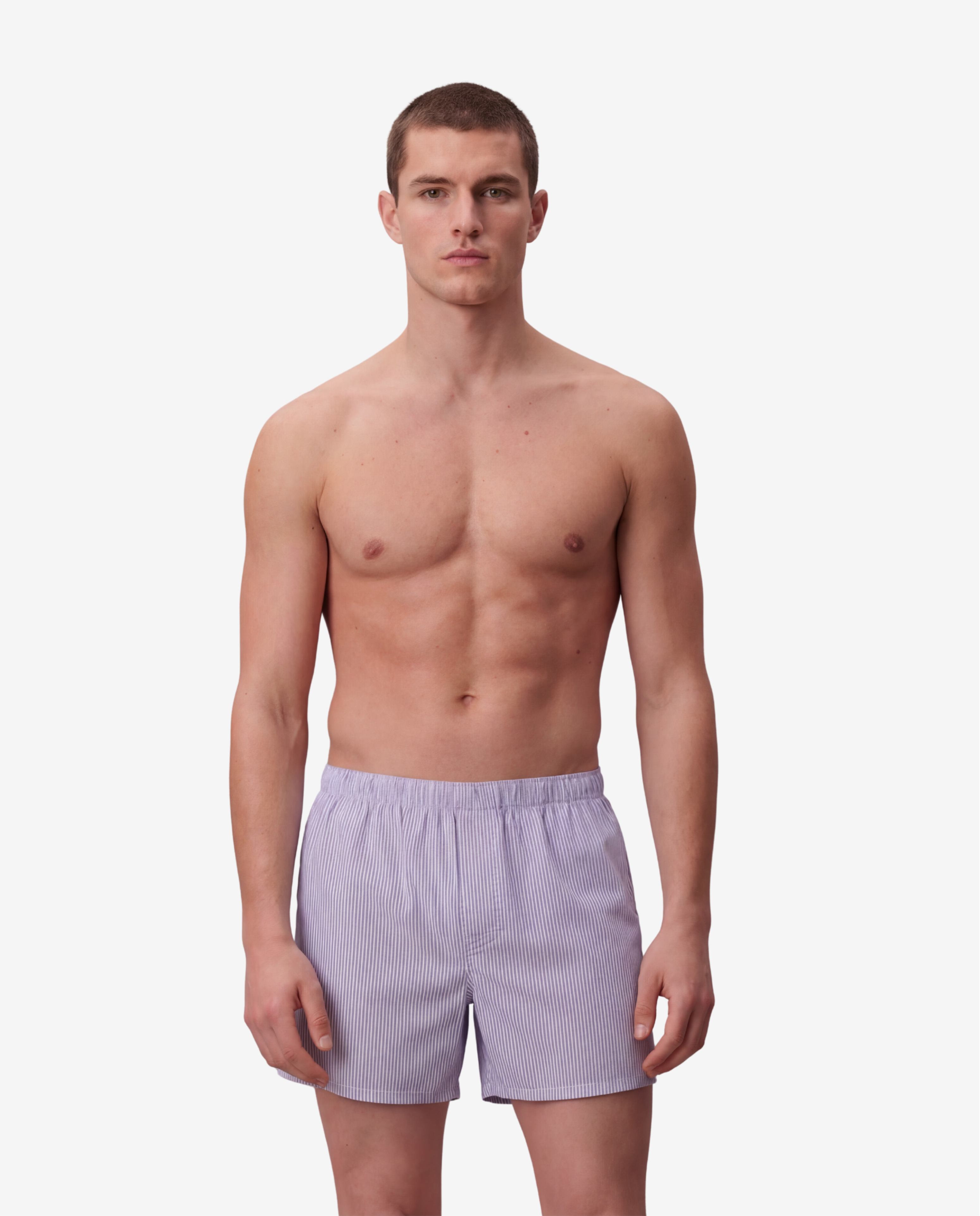 LILAC PINSTRIPE
