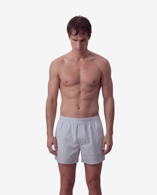 BABY BLUE PINSTRIPE