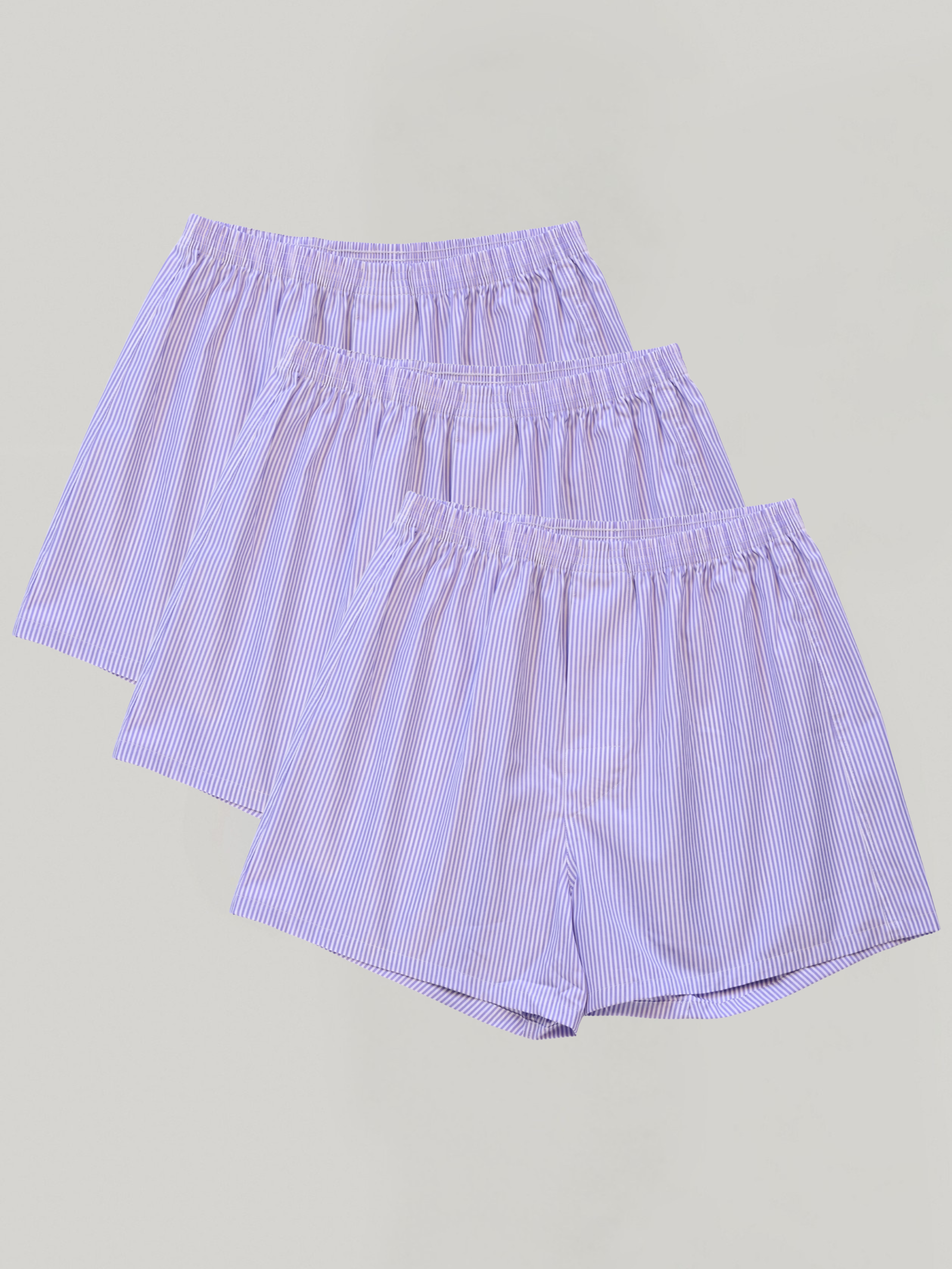 3-pack | Lilac Pinstripe
