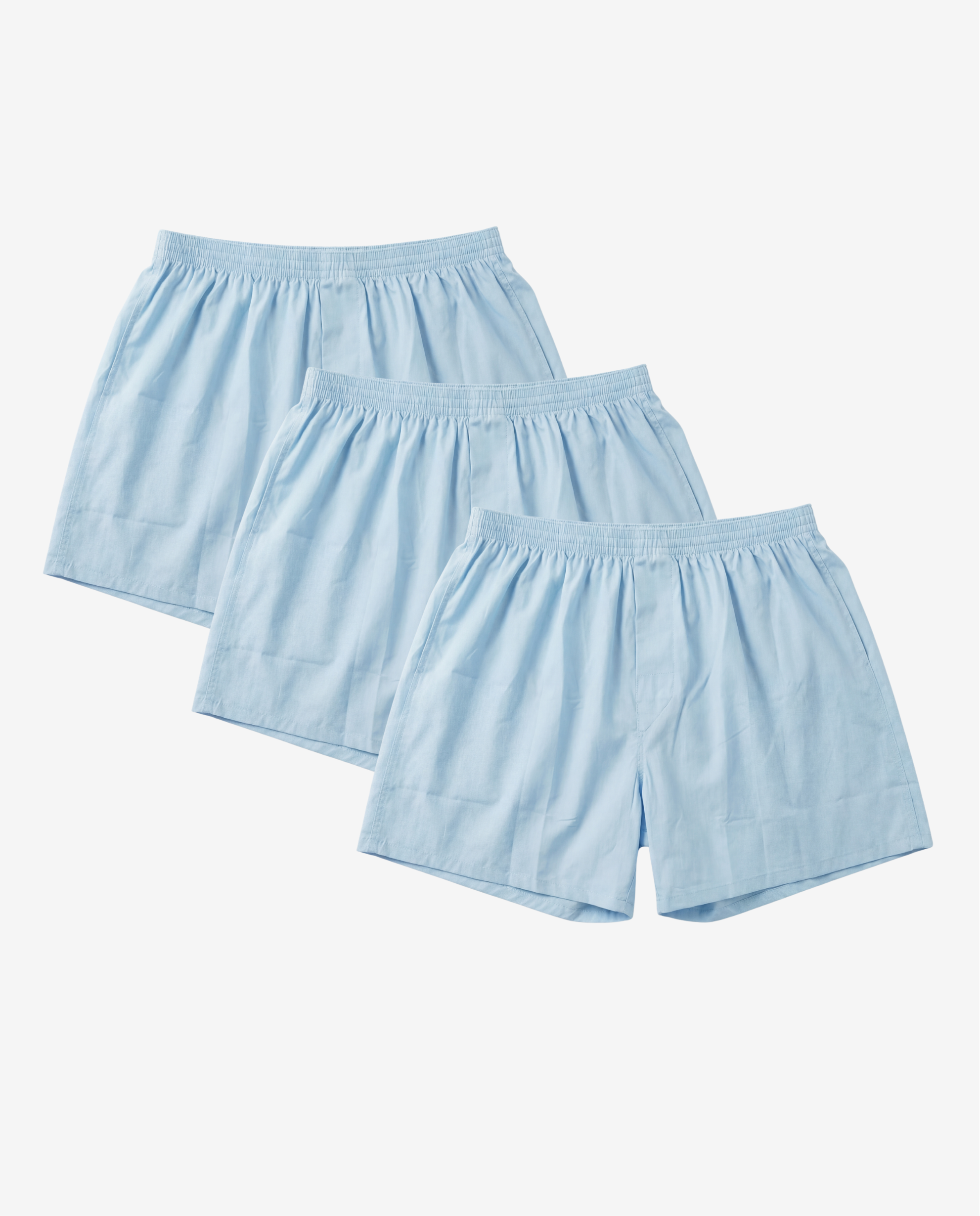 3-PACK I BABY BLUE PINSTRIPE
