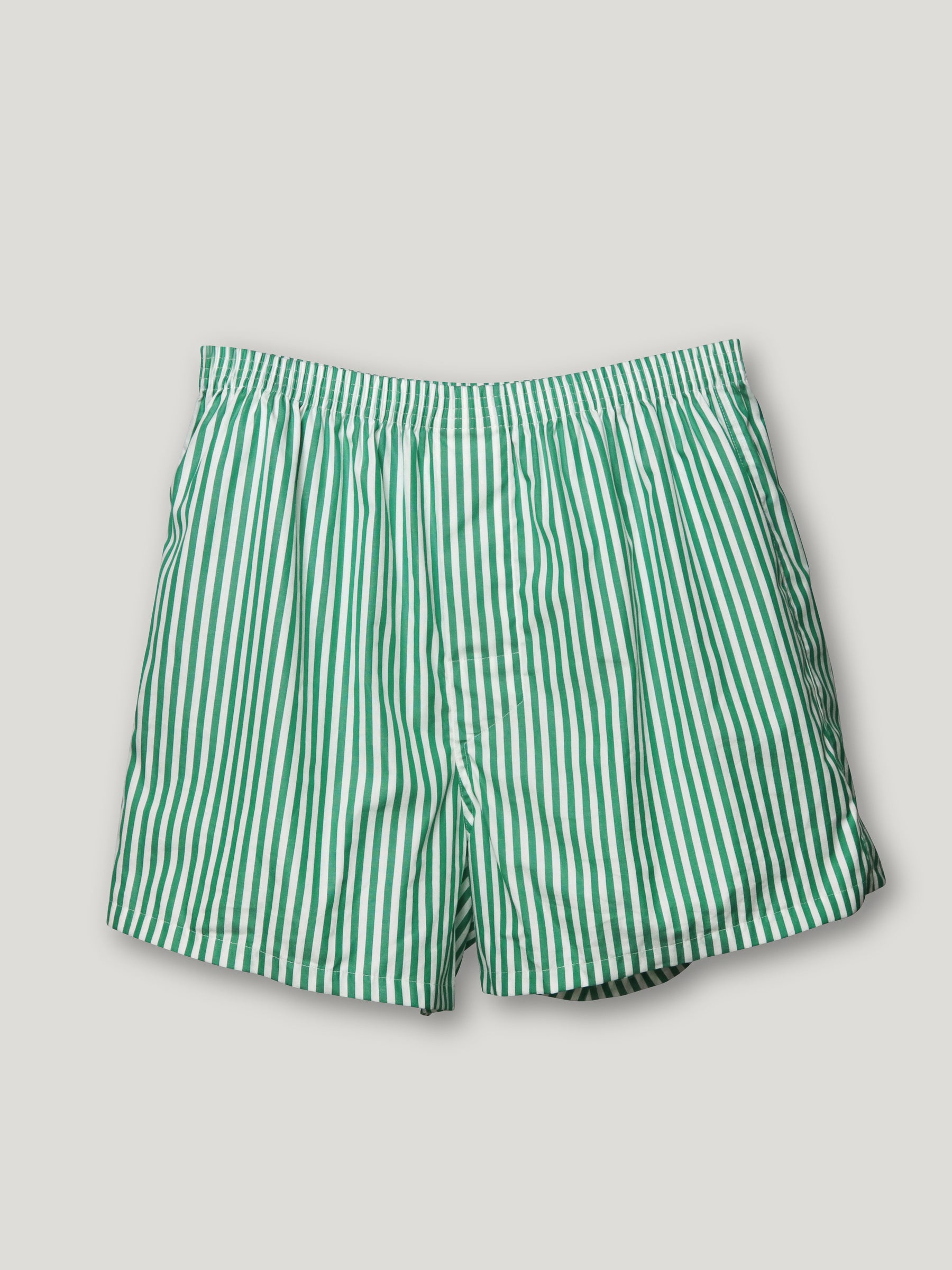 Green & white striped - medieval blue & barbados cherry label