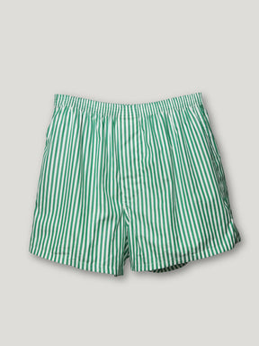 Green & white striped - medieval blue & barbados cherry label