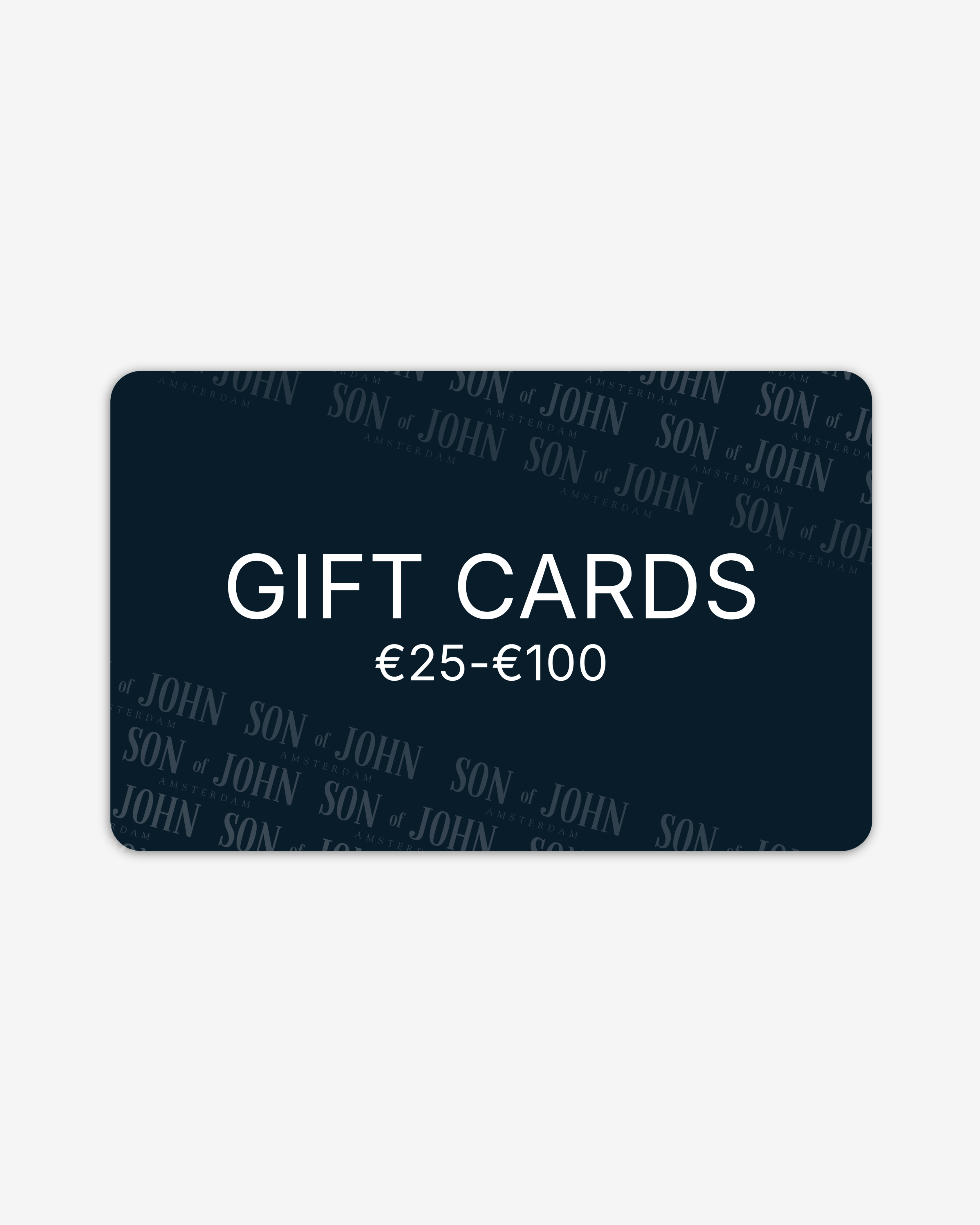 SON OF JOHN | GIFT CARDS
